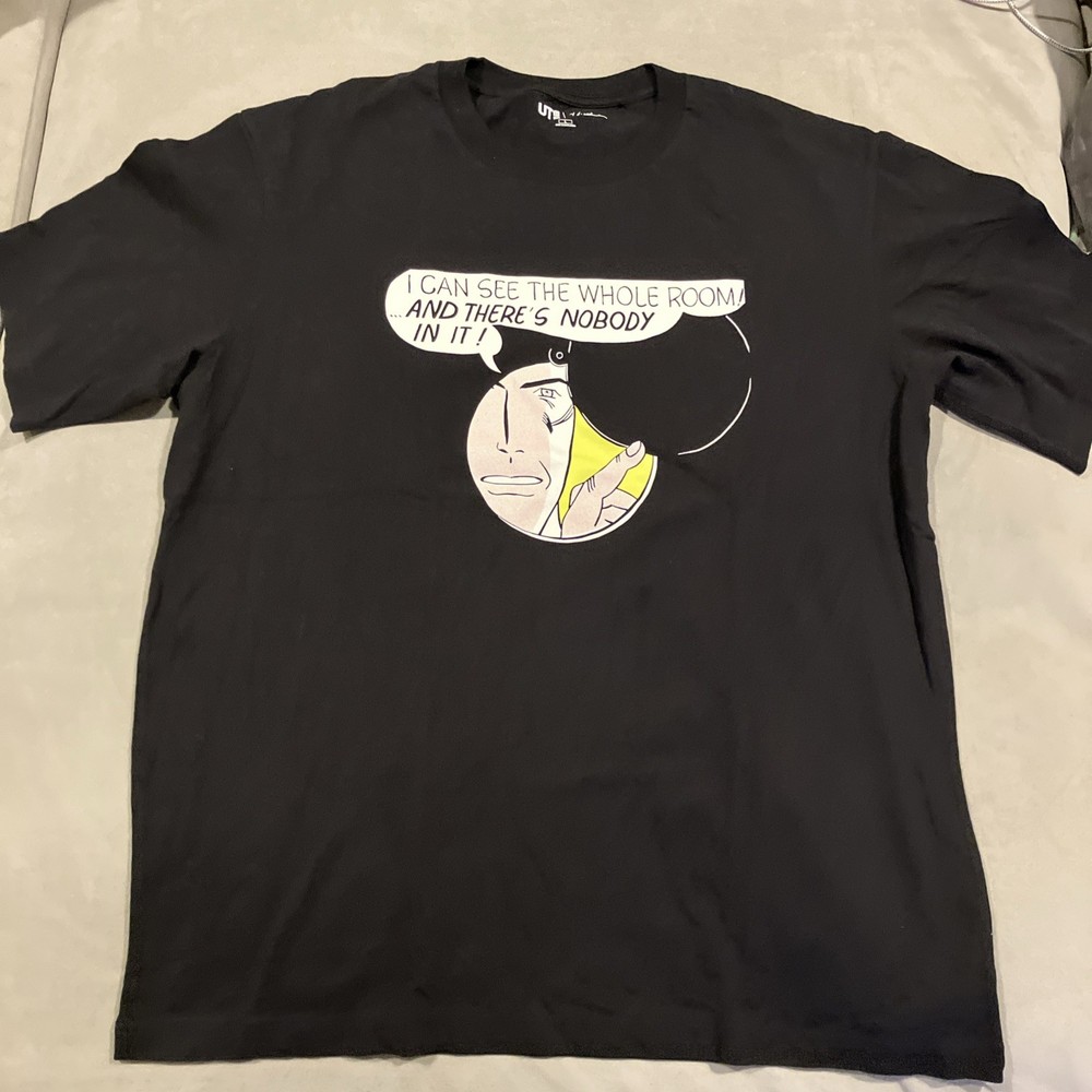 NWOT – Uniqlo – Roy Lichtenstein Whole Room Nobody In It – T-Shirt – Men’s Large
