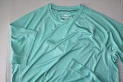 Tommy Bahama T Tee Shirt Performance Rash Guard Mint Green SS New Medium M