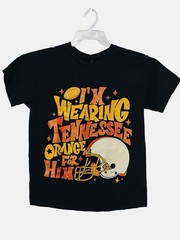 Tennessee Football Shirt, Tennessee Vols Tee, Tennessee Orange For Him Size L
