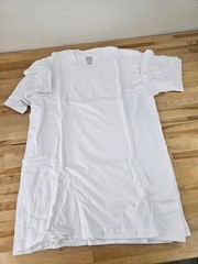 *3 PACK* M / MEDIUM – WHITE – Kirkland Signature Men’s Crew Neck Cotton Shirts