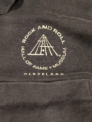 Vintage Rock And Roll Hall Of Fame Shirt Men’s XL Button Up Polo