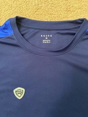 Rosso Shirt Mens Medium Navy Blue Performance Tee