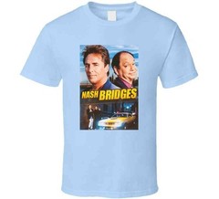 Nash Bridges Tv Show Tee 90s American Police Television Series T Shirt