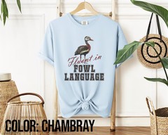 Black Bellied Whistling Duck Fluent In Comfort Tee Bird Wildlife Top