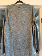 Under Armour Men’s Tech 2.0 Long-Sleeve T-Shirt Pitch Gray/Black Size L Large