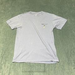 Uniqlo T Shirt Mens Medium Light Blue Crew Neck Everyday Wear All Day Comfort