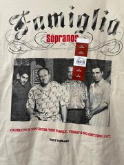 The Sopranos Official Mens Tee Sand Graphic T-Shirt 100% Cotton New U pick Size