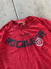 Rocawear Shirt Mens 3XL Red 99 Roc Applique Logo Graphic Tee Hip Hop Streetwear