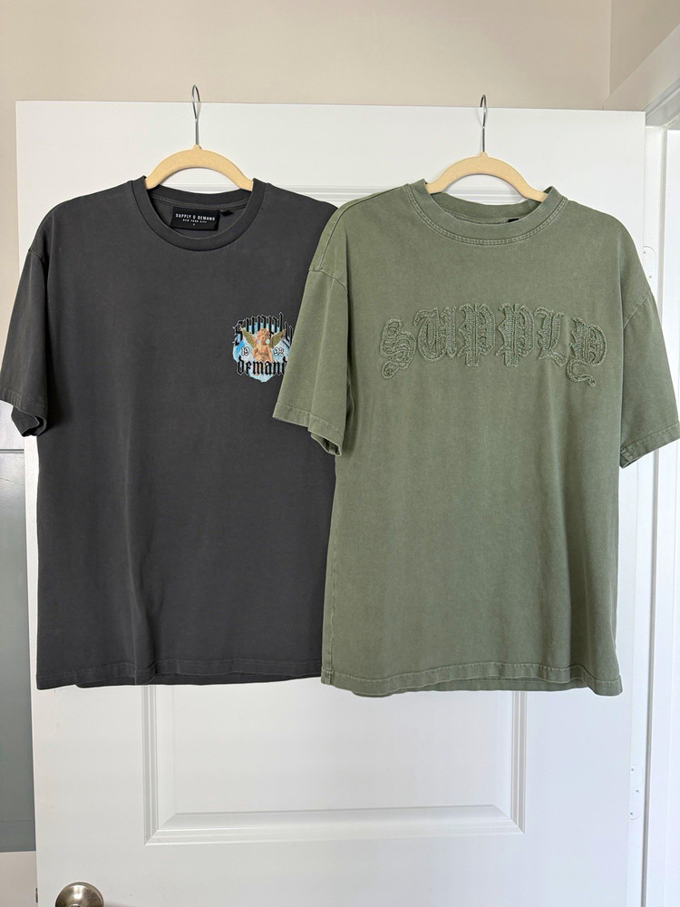 Men’s Supply & Demand NYC bundle of 2 graphic t-shirts