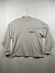 Fear of God Essentials Jersey Long sleeve shirt Light Oatmeal, Size XS Men