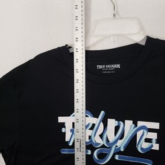 New NWT TRUE RELIGION Logo Graphic Short Sleeve Crew Neck Tee Men’s 3XL Black