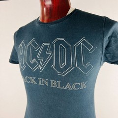 AC/DC Back In Black Album Small T-Shirt Shirt