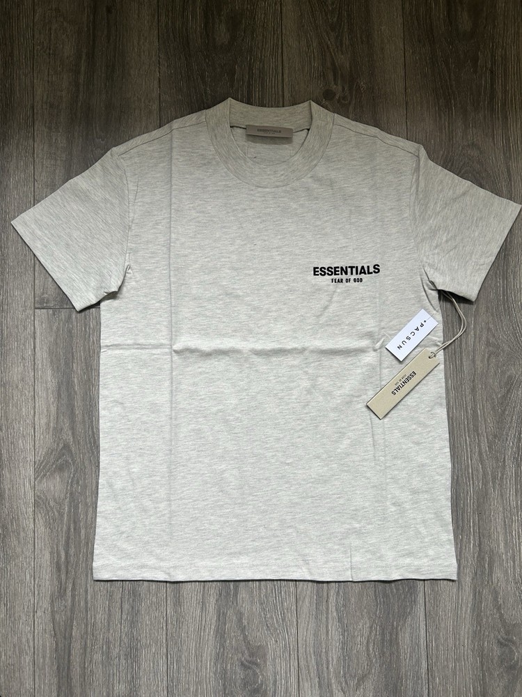 NWT, Size XS | Essentials Fear of God light oatmeal tee