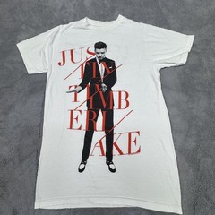 Bay Island Sportswear Shirt Mens Small White Justin Timberlake 2013 Tour