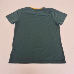 SOUTH AFRICA Top Medium Green Mens Round Neck Short Sleeve Asics Training