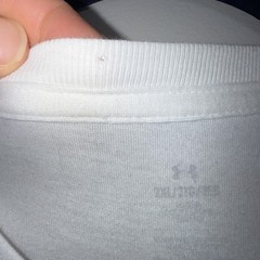 Under Armour Men’s Extra Large 2XL Vintage Type T-Shirt White Loose Fit NWOT