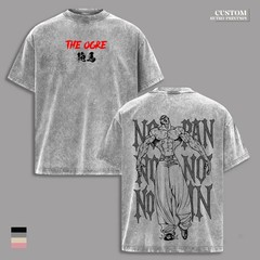Jack Hanma Anime Gym Tee Muscle Bodybuilding Workout Graphic T-Shirt