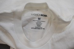 Fashion Nova Mens Miami South Beach Live White Shirt New S-3XL