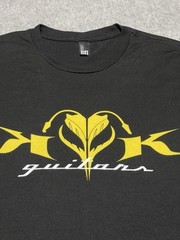 Black Stingers Up KBK Guitars Custom Shirt District Large Texas Guitar Company