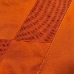 Phat Farm Mens Orange Mesh Panel Streetwear Shirt XL PKN41725 Short Sleeve Y2K