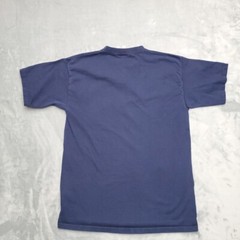 VTG Pluma Shirt Men Blue Heavyweight 100% Cotton Crewneck Blank Made in USA Tee