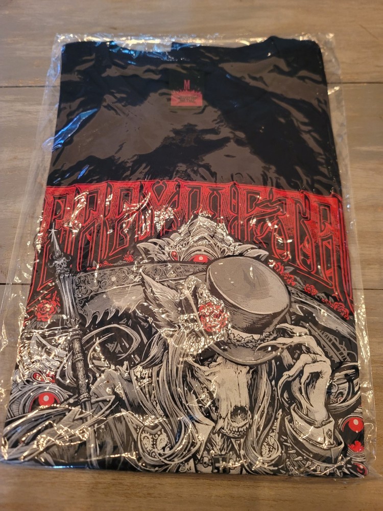 BABYMETAL Silk Top Hat Shirt T-shirt Tee Size Medium Brand New Unopened