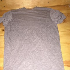 Next Level Apparel Inspirational Graphic Men’s T-Shirt Gray Crew Neck S