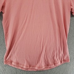 Hollister Must Have Collection 1/4 Button T Shirt Mens M Seagull Logo Pink
