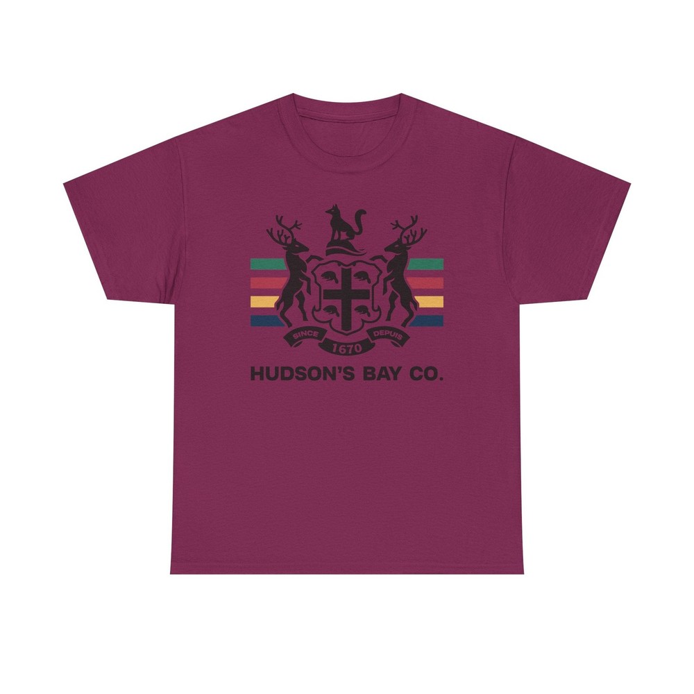 Hudson’s Bay Co T-Shirt – HBC Retail Department Store Logo Tee