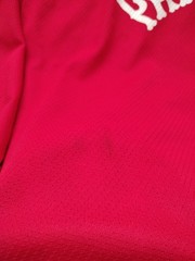 Mens XXL Vtg Red Hockey Jersey “Patrick’s” Canada Made Pit 29″ Length 35″ Stains