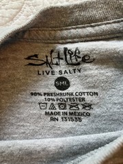 Set of 3 Men’s SS T-shirts, Size Small (Coastal Cotton, Salt Life, Gildan)