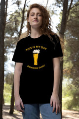 FUNNY DAY DRINKING T-Shirt Size S-5XL