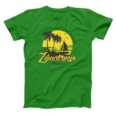 Zihuatanejo Mexico Shawshank Redemption Movie Green Basic Men’s T-Shirt