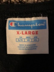 Vintage Y2K Champion Roses Graphic Adult XL Black Short Sleeve Floral Shirt