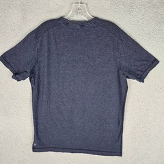 Public Rec T-Shirt Mens L Navy Go-To V-Neck Pima Cotton Tencel Stretch
