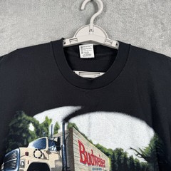 Budweiser Shirt Frogs Unisex Large Double Graphic Breweriana 1995 90s Vintage