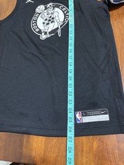Nike Jordan Kyrie Irving Boston Celtics Jersey Youth Large 14/16 Black Flawed