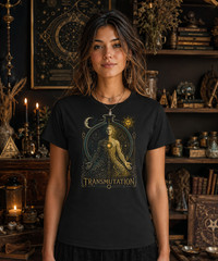 Alchemical Transmutation Shirt Hermetic Occult Esoteric Alchemy Art Tee XS-5XL