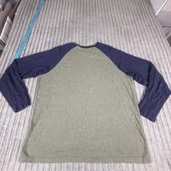 2 Pc Lot Austin Clothing Co Men’s Large Long Sleeve T-shirt Raglan Classic Fit