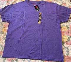 Hanes Ultimate X-Temp Short Sleeve T-Shirt LAVENDER – XL – Cooling Wicking