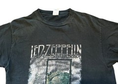 Vintage Led Zeppelin Mens L T-Shirt Band 2004 Myth Gem Stairway Distressed Faded