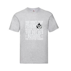 Fishing Fish Trout Old Novelty T Shirt Various Colours And Sizes