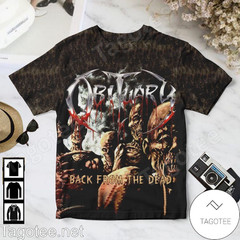 Back From The Dead Obituary All Over Print 3D Shirt S-5XL Unisex VA691