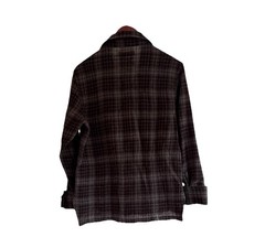 NWT Purple Brand Men’s XS Wool Flannel Button Down Plaid Long Sleeve Shirt