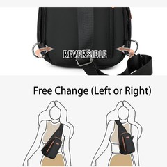 Crossbody Bags for Women Waterproof Nylon Cross Body Travel Shoulder Handbags…