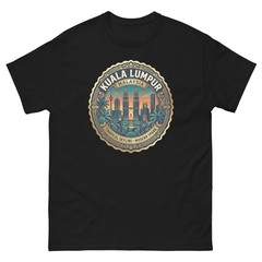 Kuala Lumpur Malaysia Petronas Towers Graphic T-Shirt Unisex Travel Tee
