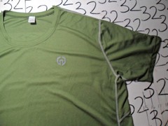 2XL Neleus 100% Poly Olive Green Athletic Shirt