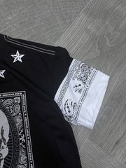 Bordo Cromato 24 t-shirt features a bold skull graphic tee | medium