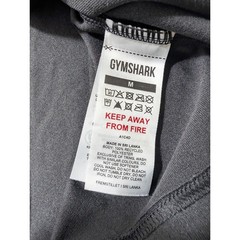 NEW Gymshark Training T-Shirt Mens Med Black Recycled Polyester Performance Tee