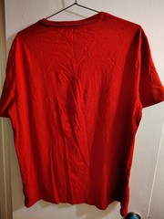 Polo Ralph Lauren Polo Spellout Embroidered USA Flag T-Shirt Red – Men’s Large